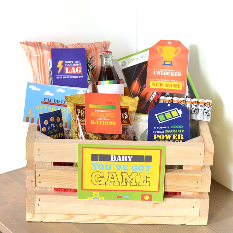 Gamer Gift Basket The Dating Divas