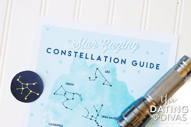 S'mores Under Stars Constellation Chart