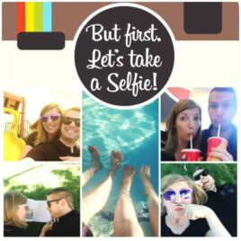 Adorable date night selfie scavenger hunt!