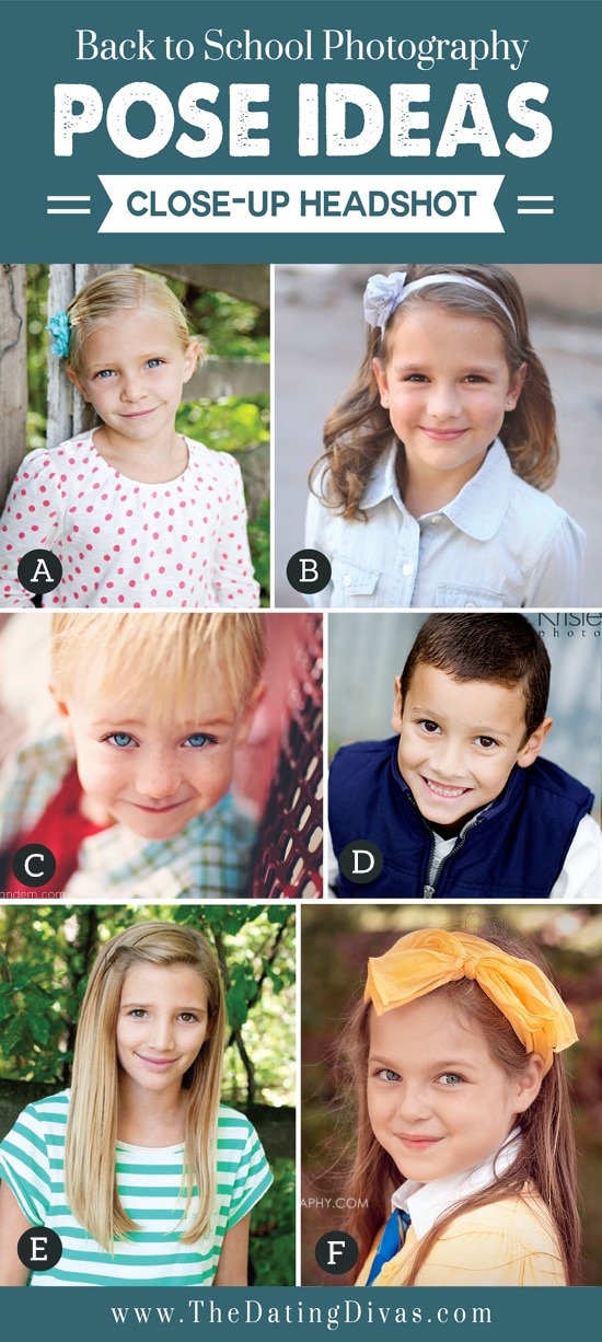 Headshot photo ideas for children | The Dating Divas