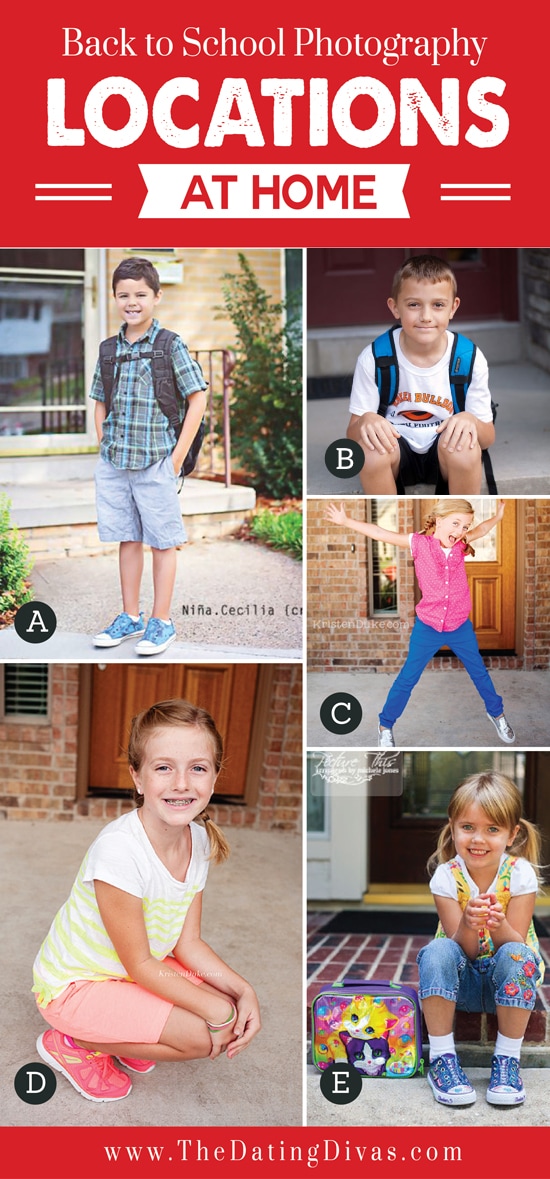Pictures to take at home before your kids head to school | The Dating Divas