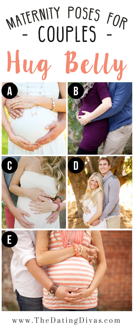 Hand Hugging Belly Maternity Session Inspiration