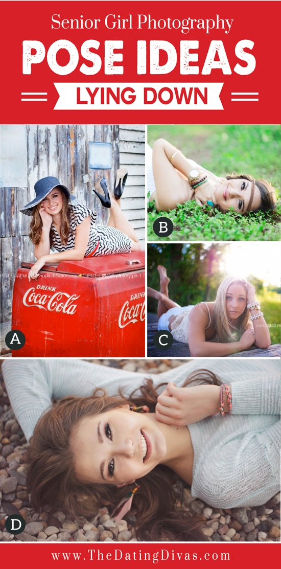 Photography poses for girls while lying down | The Dating Divas