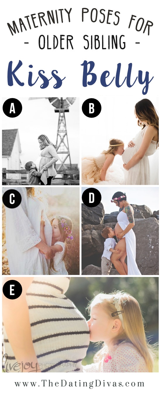 Pregnancy Photo Pose Ideas with Kids