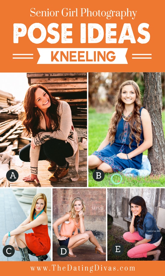A variety of high school senior year poses to do for your next photo shoot | The Dating Divas
