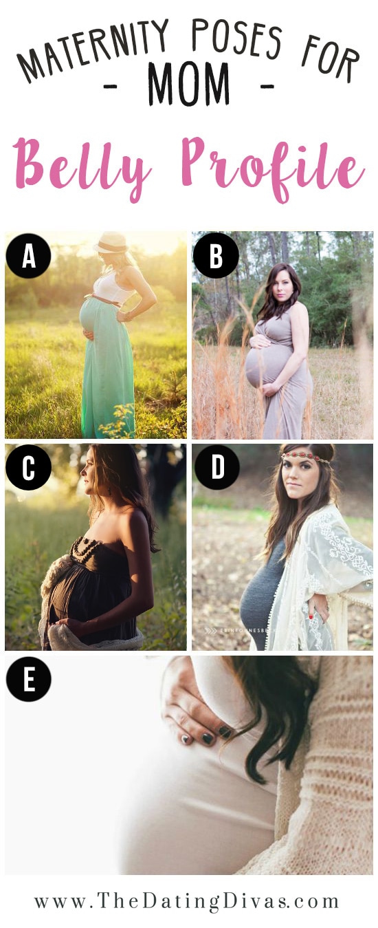 Maternity Poses that Emphasize the Baby Bump