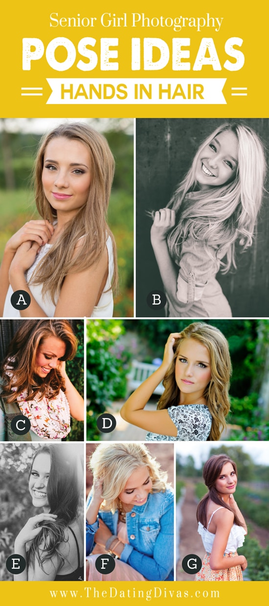 Seniors from high school posing for the camera | The Dating Divas