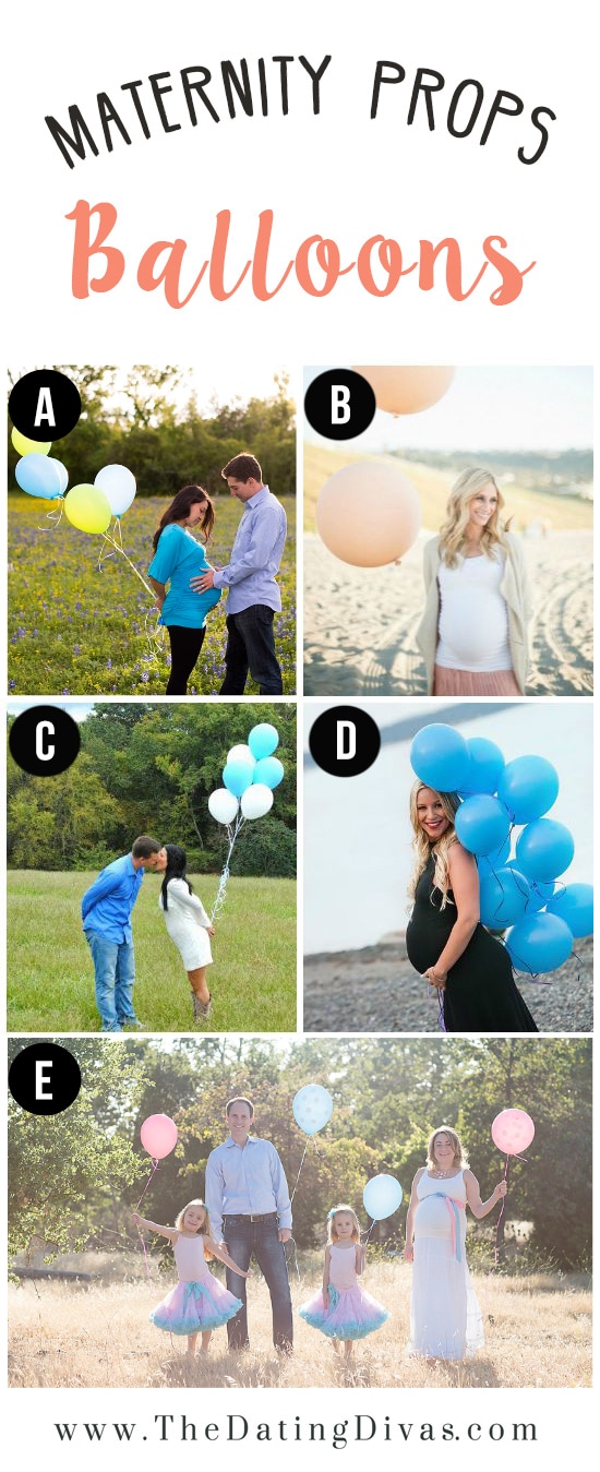 Maternity Photography Inspiration with Balloons