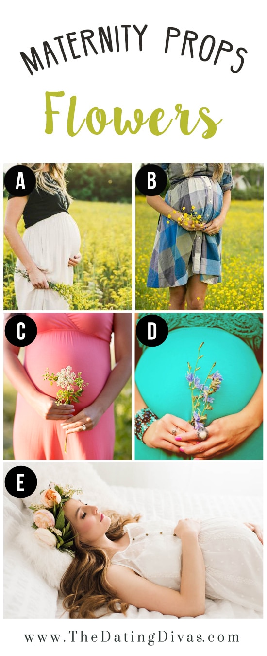 Flowers for a Maternity Photo Shoot