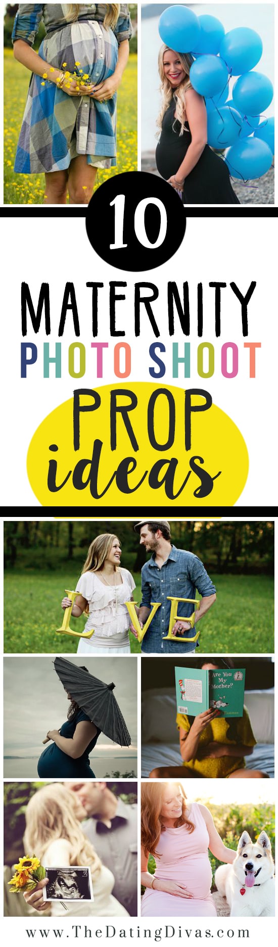 Maternity Photo Shoot Prop Ideas