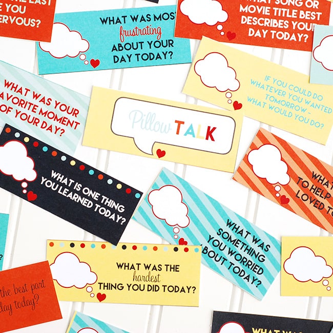 Pillow Talk Conversation Starters