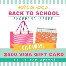 Win a Back to School Shopping Spree