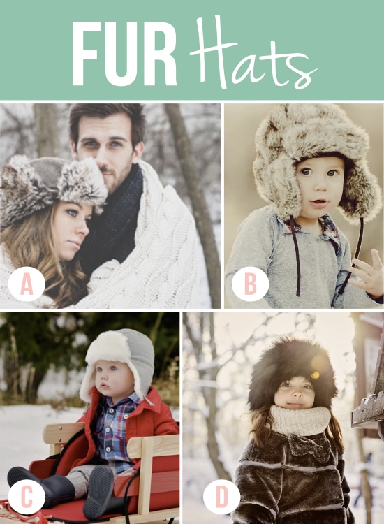 Fur Hats for Winter Photography