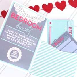 Bedroom Bucks Envelope