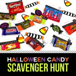 Free Printable- Halloween Candy Treasure Hunt