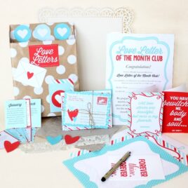 Love Letter of the Month Club- romantic gift