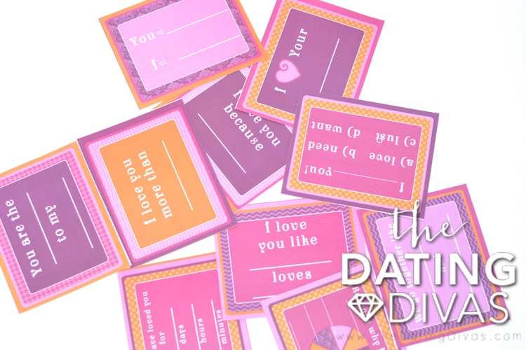 Love Dare Printable Cards