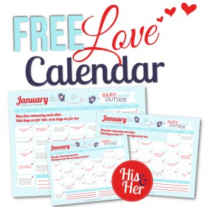 Free Printable Love Calendar