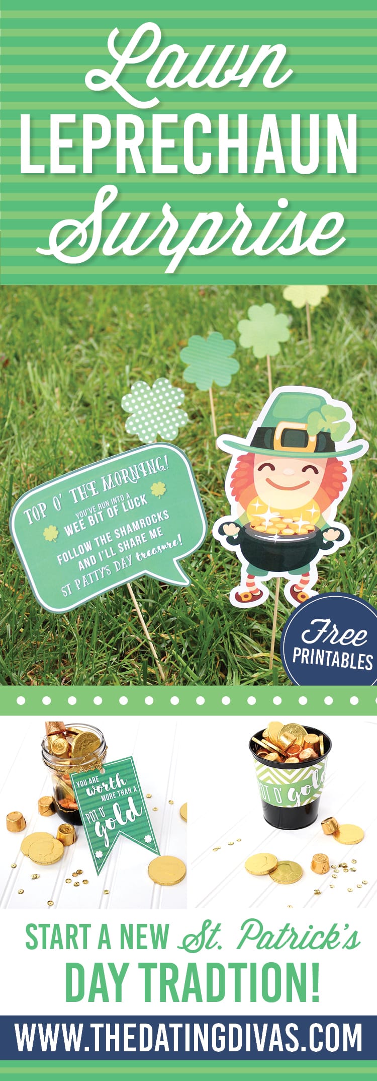 Lawn Leprechaun Surprise Ideas