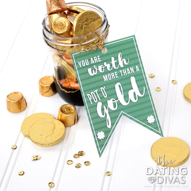 Surprise Leprechaun Idea Jar Gold