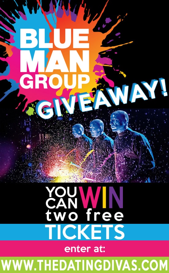 Blue Man Group Tickets Giveaway