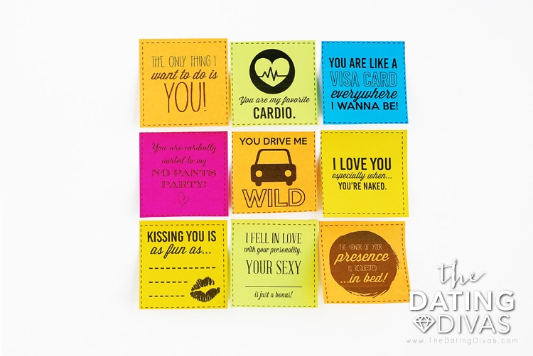 Love Notes For Your Spouse On Sticky Notes