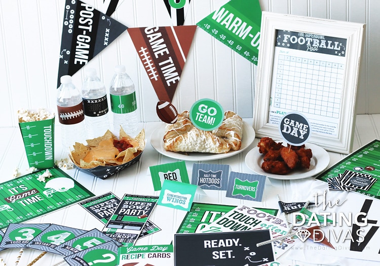 Super Bowl Party Pack   The Dating Divas - 78