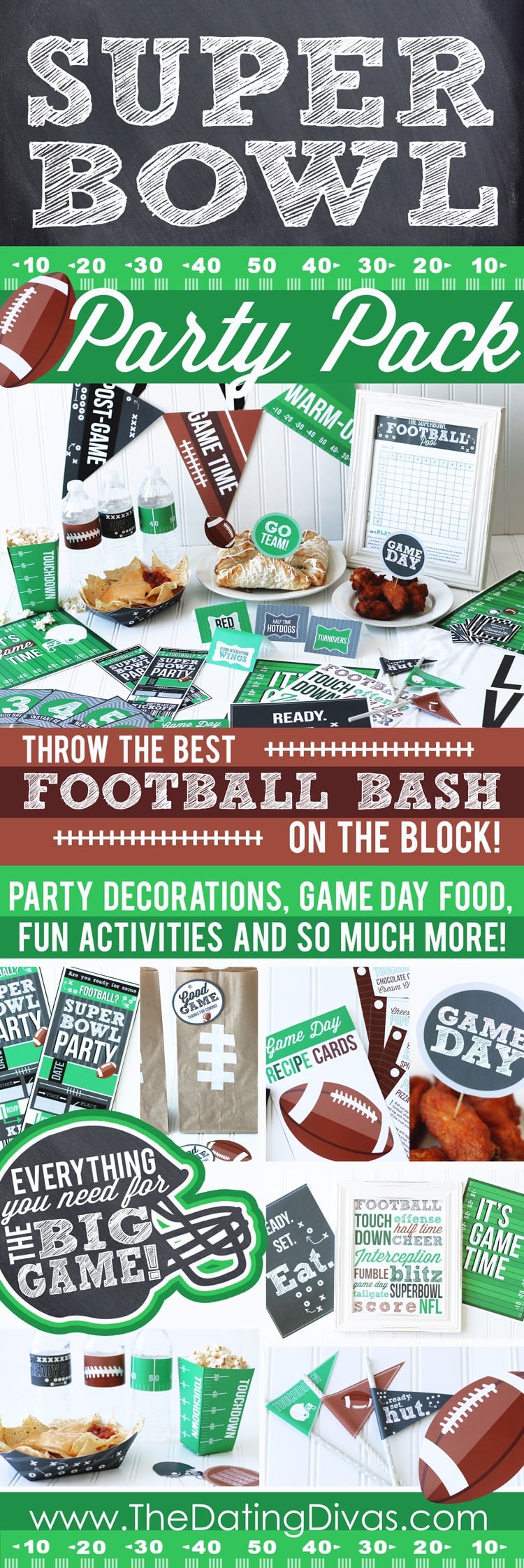 Super Bowl Party Pack   The Dating Divas - 59
