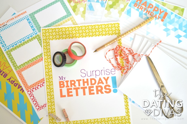 Birthday Printables, for Free