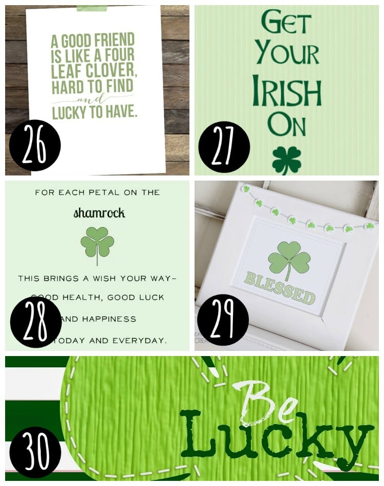 St. Patty's Day Prints 