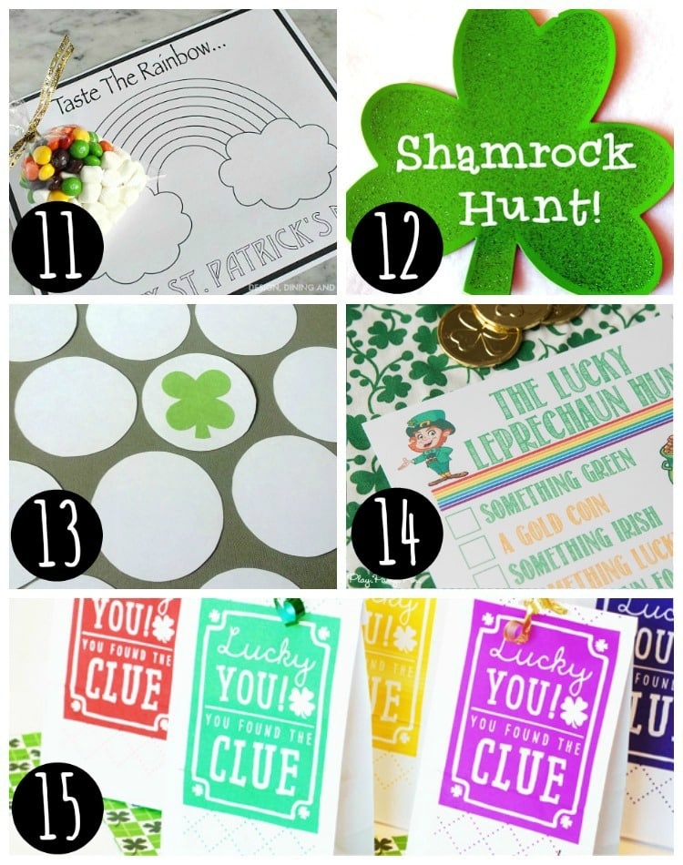 st patrick's day ideas photo collage