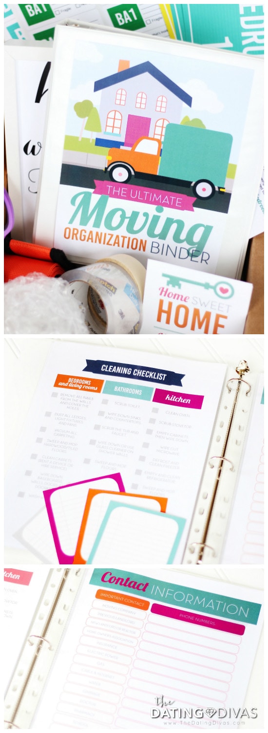 Moving Tips - Moving Organization Binder