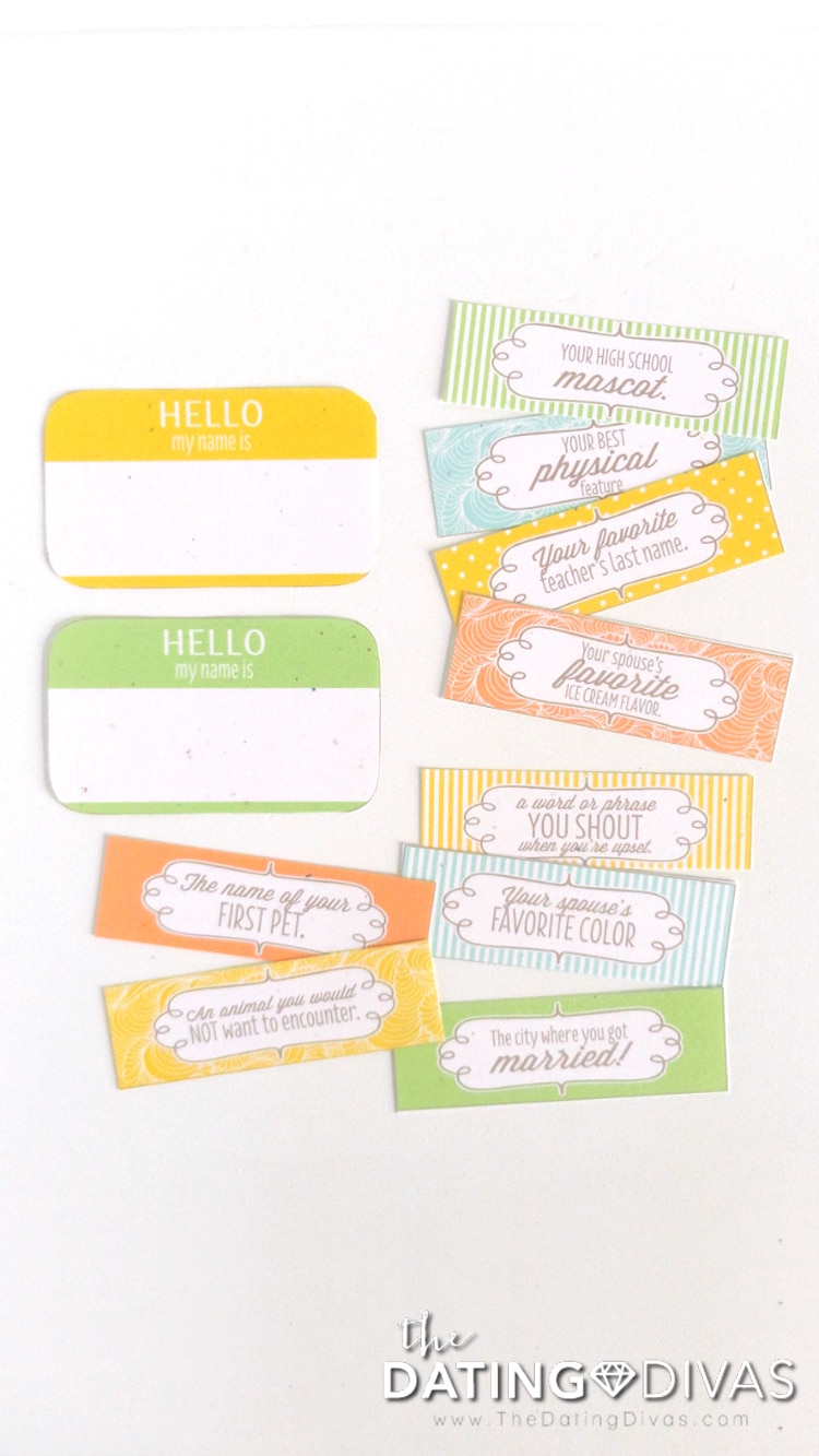 Hello Name Cards