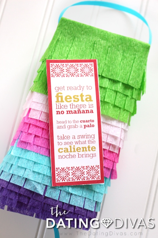 Pinata Date Bedroom Fiesta Invite