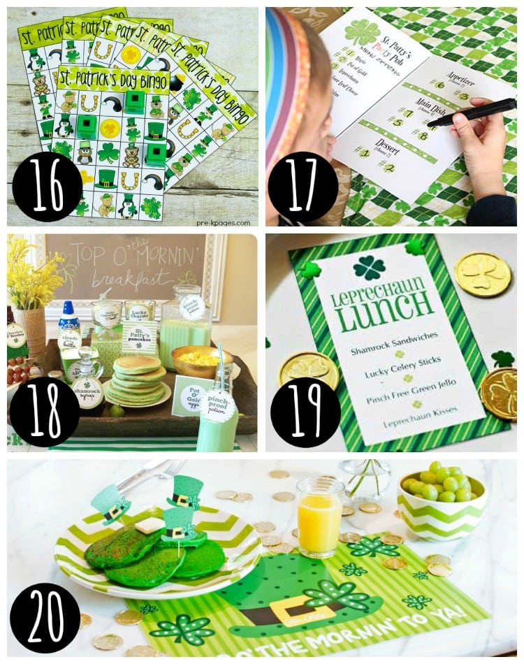 st patricks day food ideas and more photo collage