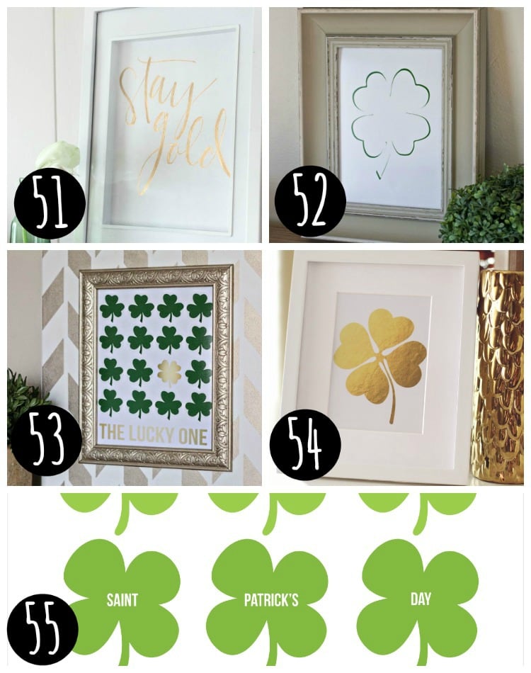 Free Printable St. Patty's Day Prints