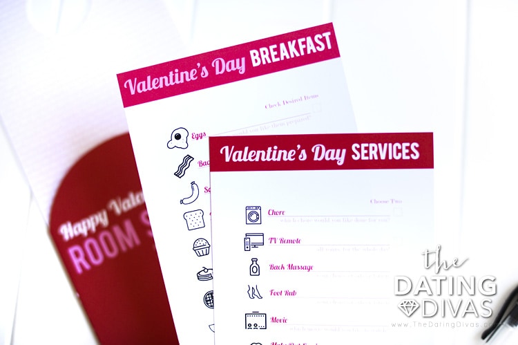 Romantic Valentine's Day Breakfast Menu