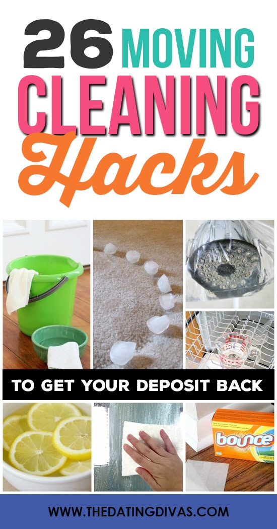 Moving Cleaning Hacks to get your deposit back!