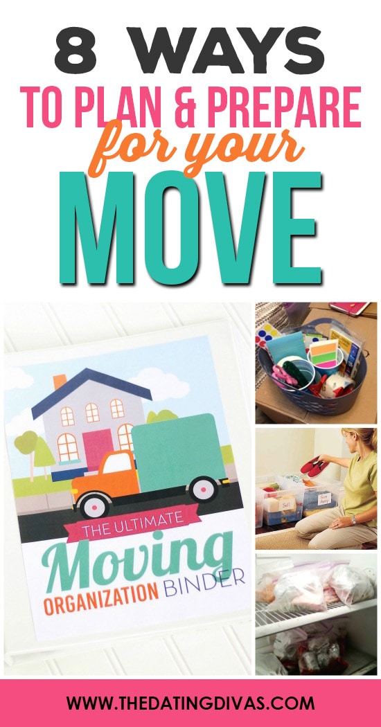 Moving tips to help you prepare for your move from The Dating Divas