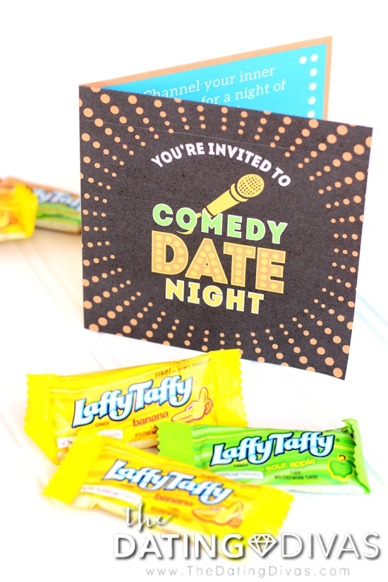 Comedy Date Night Invitation