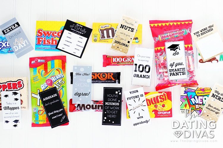 DIY Graduation Gifts Candy Bars