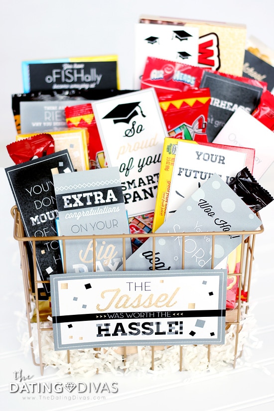 DIY Graduation Gifts Basket