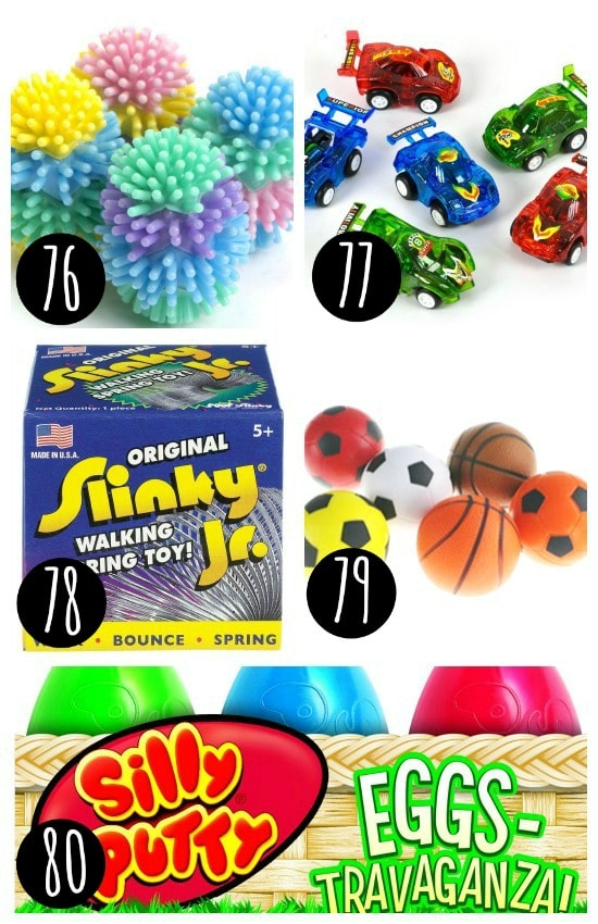 100 Candy Free Easter Baskets for Kids 2021 - 32