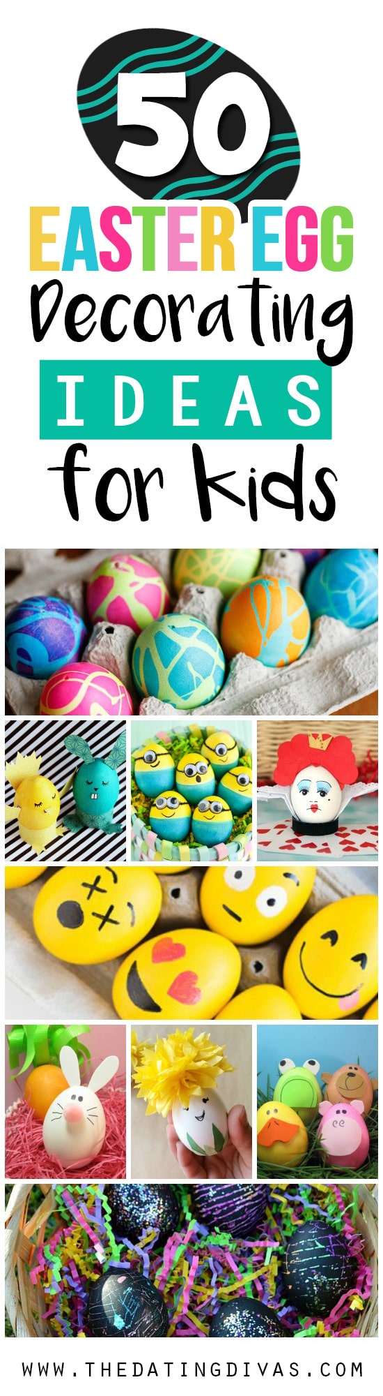 Easter Egg Decorating Ideas for Kids