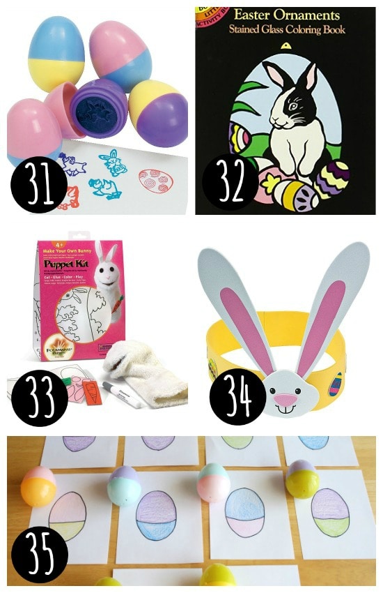 100 Candy Free Easter Baskets for Kids 2021 - 98