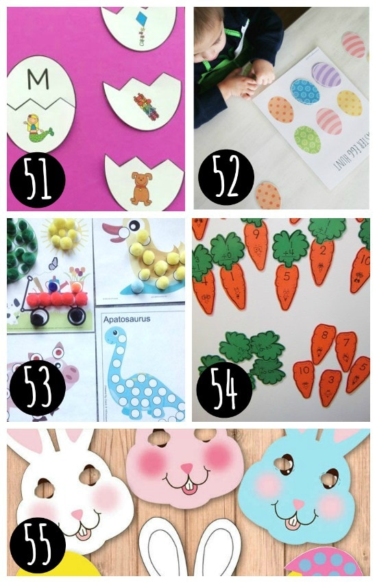 100 Candy Free Easter Baskets for Kids 2021 - 88