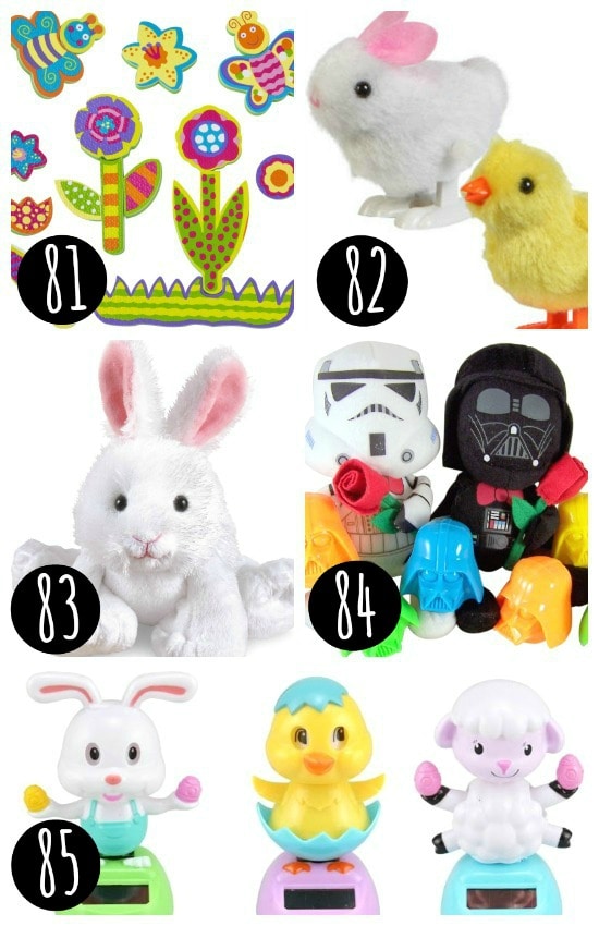 100 Candy Free Easter Baskets for Kids 2021 - 85