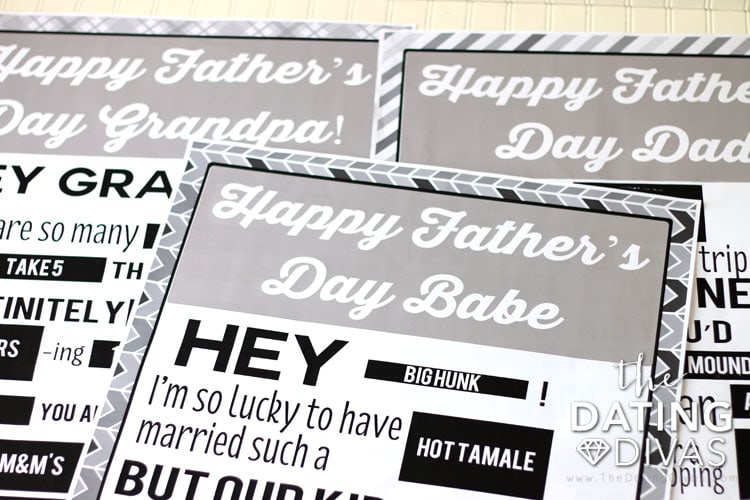 FREE Father s Day Candy Gram Posters    The Dating Divas - 98
