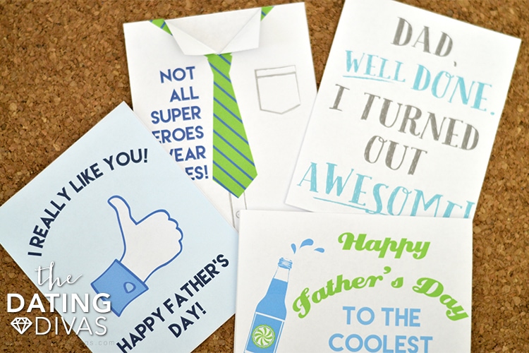 free father's day printables