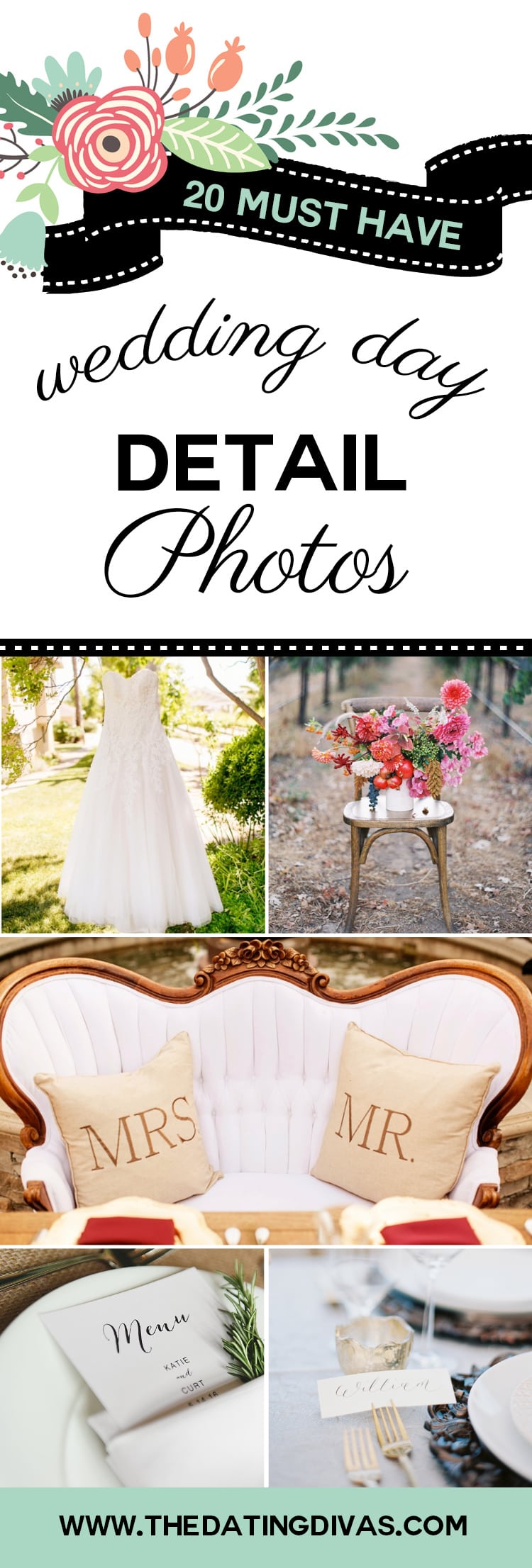 Must-Have Wedding Day Detail Photos